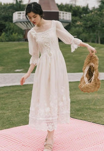 Josephine lace dress